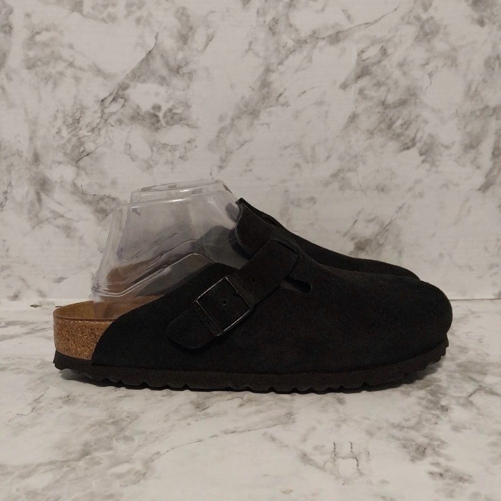 Pre-owned Worn 1x Birkenstock Boston Soft Footbed Clogs